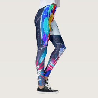Leggings Time Design Carré New York