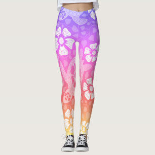 Leggings Tortues arc-en-ciel Kauai