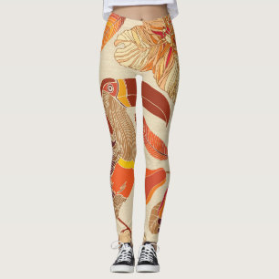 Leggings Toucanes tropicales : Conception Exotique sans joi