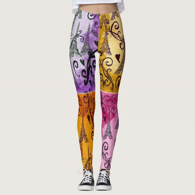 Leggings Tour Eiffel (Devant)