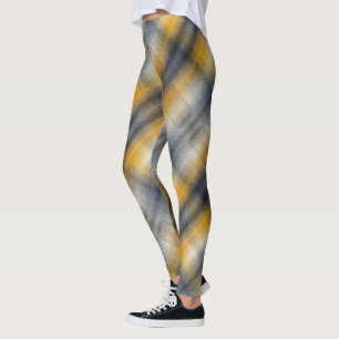 Leggings tourbillon jaune