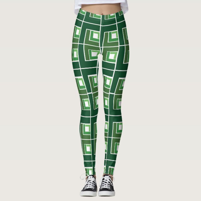Leggings Tourvy Topsy vert (Devant)