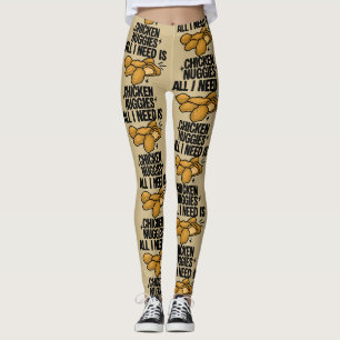 Leggings Tout ce dont j'ai besoin, c'est des nuggets de pou