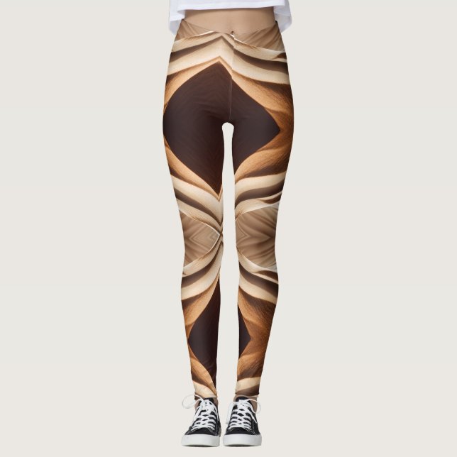 Leggings tout-imprimé pour femmes (Devant)