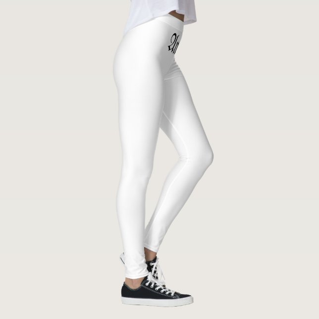Leggings tout-sur-impression de l'ange 2 (Droite)