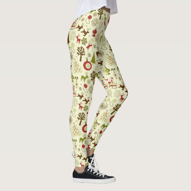Leggings Traditions de Noël (Droite)