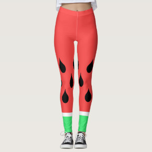 Leggings tranche de pastèque