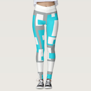 Leggings Tranquillité Turquoise Dentures