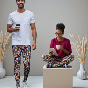 Leggings Travail stress noir