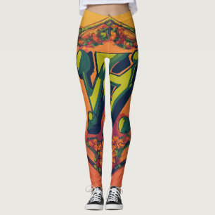 Leggings "Tray Bien" Nostalgique futuriste