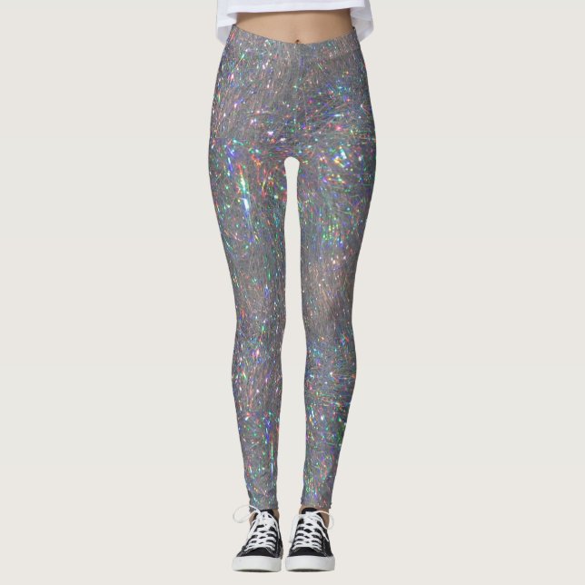 Leggings Tresse argentée (Devant)