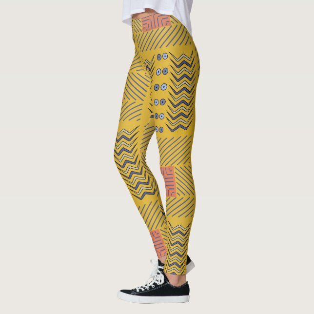Leggings Tribal africain (Gauche)