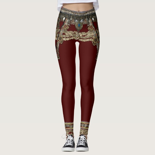 Leggings Tribal de Red Kuchi (Devant)