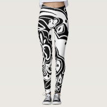 Tribal noir et blanc