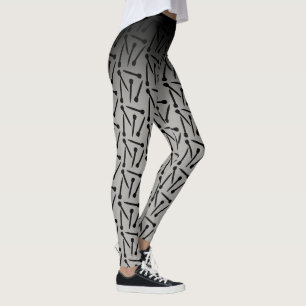 Leggings Tricot ・ Aiguilles grasses Ombre Artisanat
