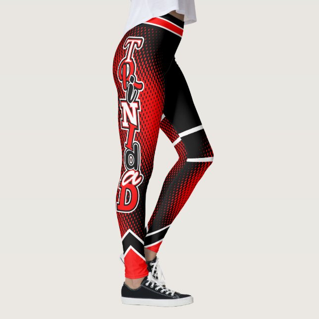 Leggings TRINIDAD & TOBAGO Fierté avec votre nom (Droite)