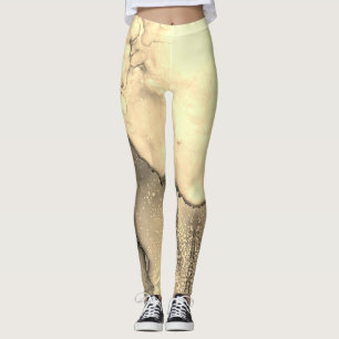 Leggings trippé de grunge tourbillonnant