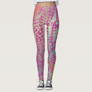 Leggings Trippy Modern Abstrait