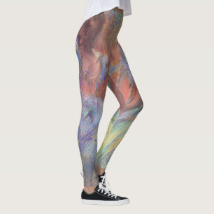 Leggings Trois danseurs d'Edgar Degas, Ballet Art Vintage