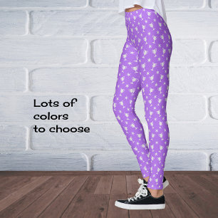 Leggings trophée de thème sportif symbole étoiles motif lil