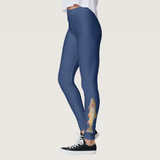 Leggings Truite impitoyable 1, art original, Mary K