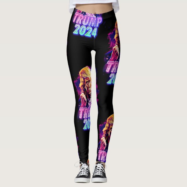 Leggings Trump 2024 - miami vice (Devant)