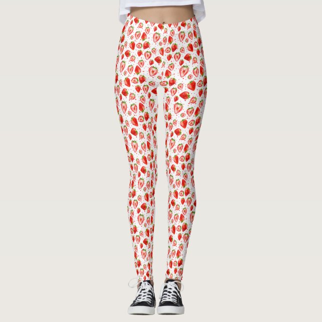Leggings Tu es la fraise à mon gâteau de poche (Devant)
