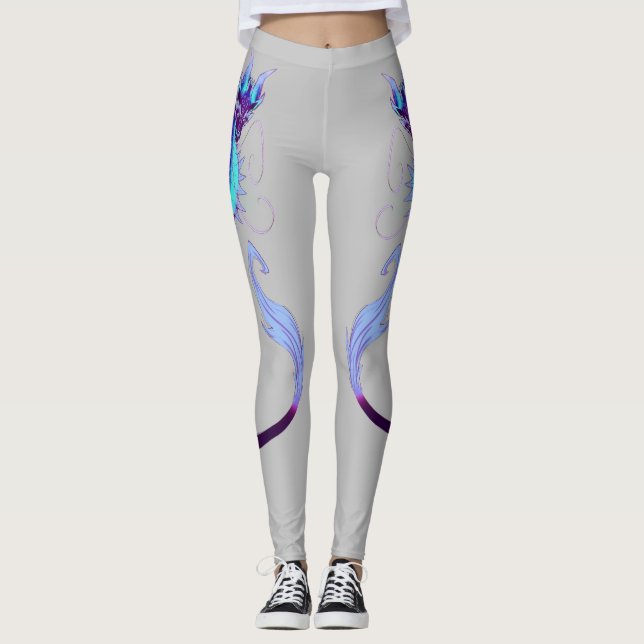 Leggings Twin Dragons (Devant)