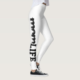 Leggings typographie MOM LIFE |