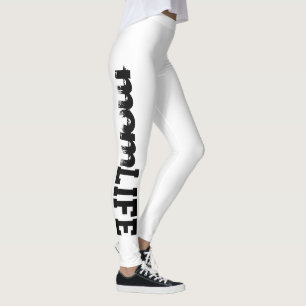 Leggings typographie MOM LIFE