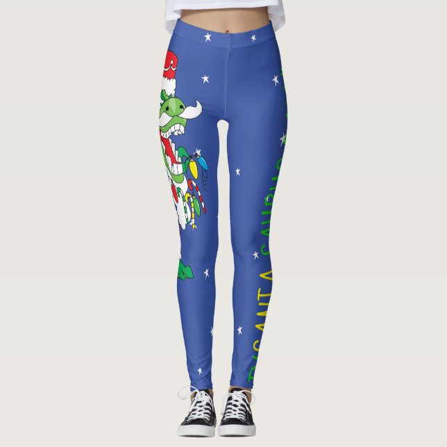 Leggings TySANTAsaurus Baby! (Devant)
