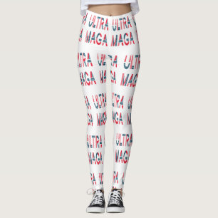 Leggings Ultra MAGA Trump Patriotique Républicain Conservat
