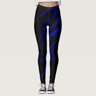 Leggings Un filet bleu