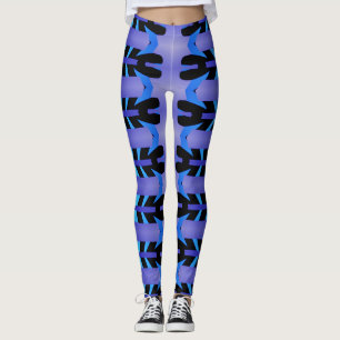 Leggings Un motif coloré vintage "Ratti_Creative_Arts" L