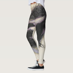Leggings 'Un souvenir dans l'obscurité' Tableau sur un