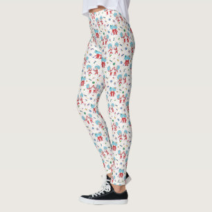 Leggings Une chose deux Motif de fête