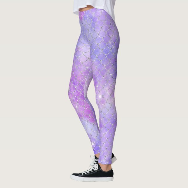 Leggings Une série de galaxies de sirènes 3 (Gauche)
