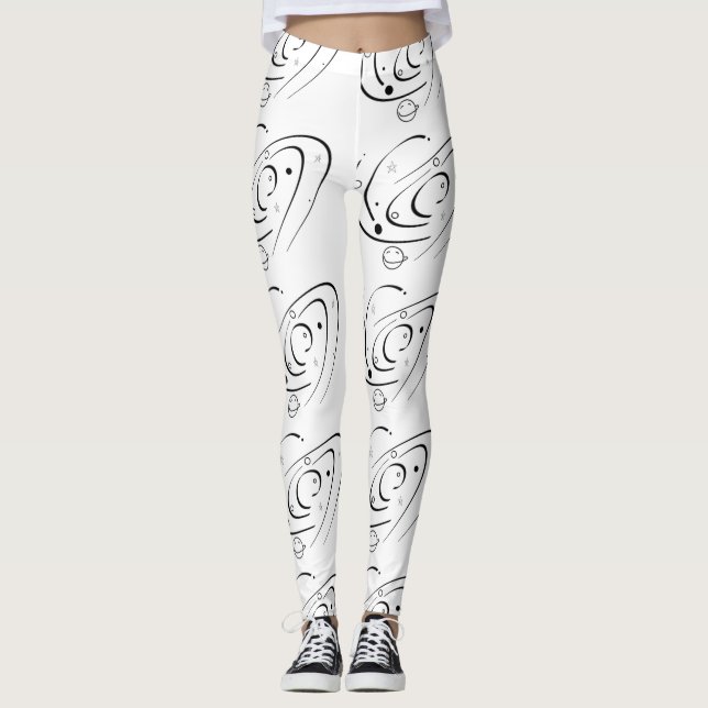 Leggings Une Sorte De Voie (Devant)