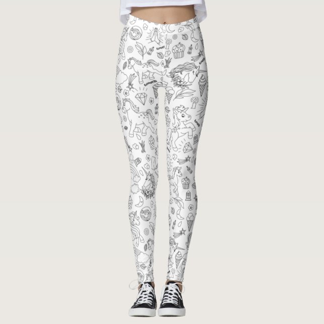 Leggings Unicorn Love (Devant)