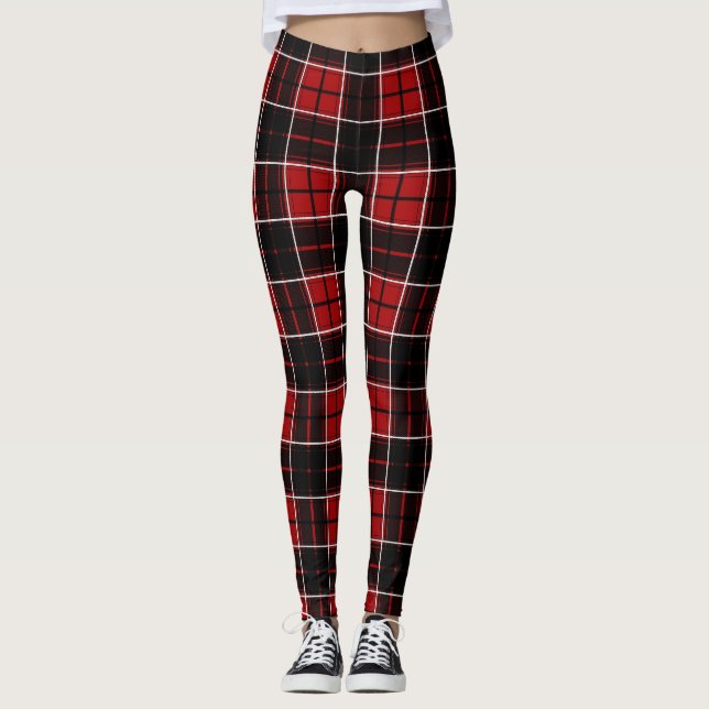 Leggings Université de Géorgie Tartan (Devant)