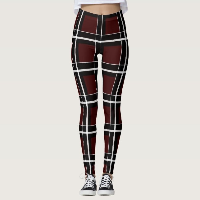 Leggings Université Schreiner Tartan (Devant)