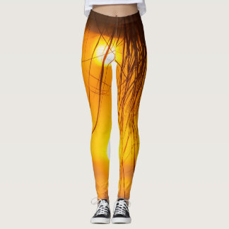 Leggings Upside Down Sunset