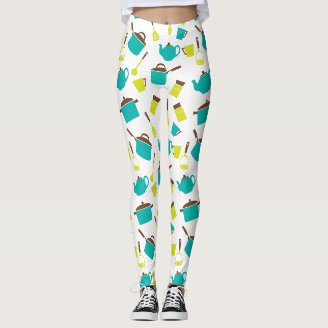 Leggings Ustensiles de cuisine, ustensiles de cuisine, couv (Devant)