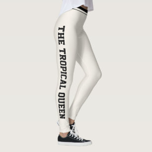 Leggings Vacances Personnalisées Classe Élégante Ivoire Noi