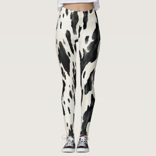 Leggings Vache de ferme occidentale
