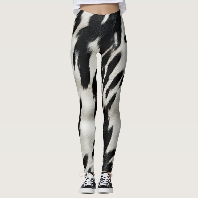 Leggings Vachette de la ferme Western (Devant)