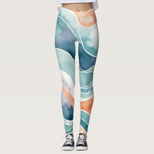 Leggings Vagues (Devant)