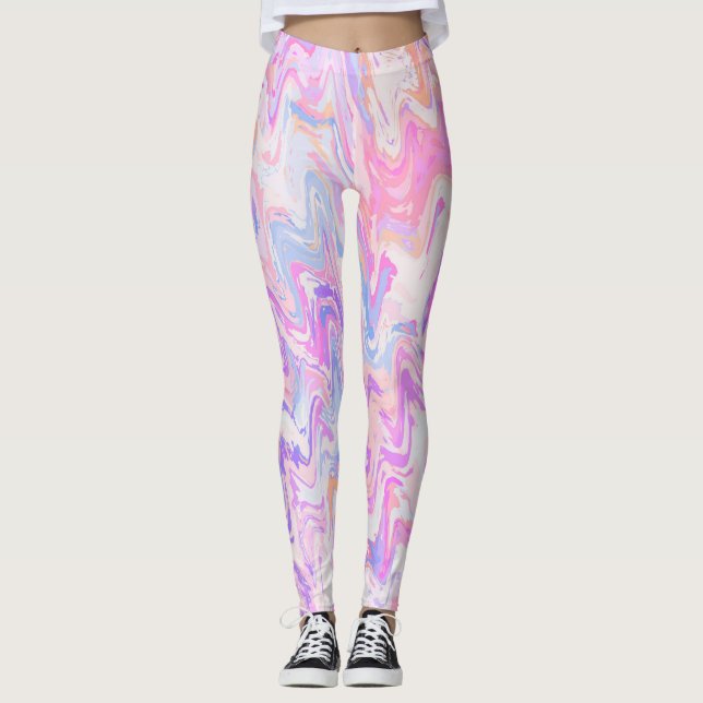 Leggings Vagues Funky (Devant)