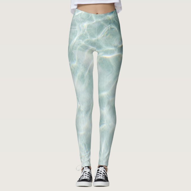 Leggings Vagues marines (Devant)