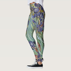 Leggings Van Gogh Irises Peinture impressionniste